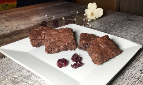Brownies aux Canneberges