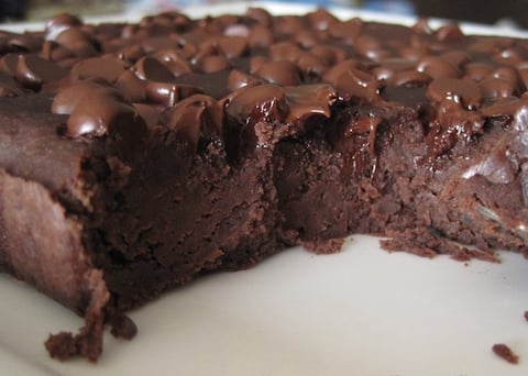 Brownies aux Haricots Noirs et au Chocolat (sans gluten)