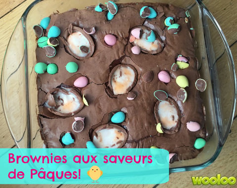 Brownies aux Saveurs de Pâques