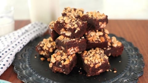 Brownies aux Snickers