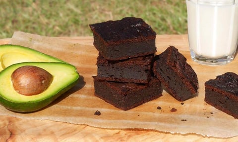Brownies Avocat-Chocolat
