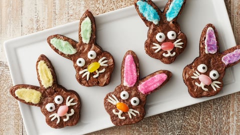 Brownies en Forme de Lapin