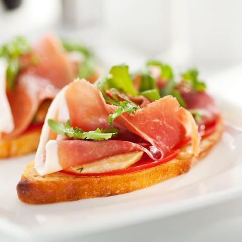 Bruschetta Italienne du Printemps