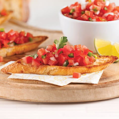 Bruschettas au Pico de Gallo