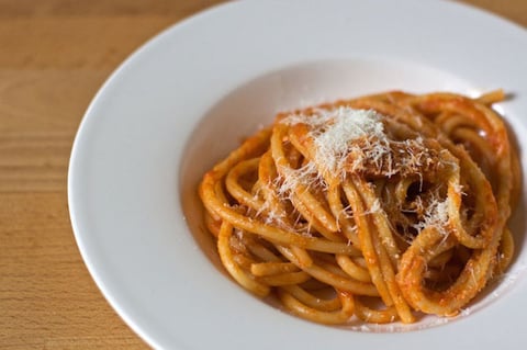 BUCATINI À L’AMATRICIANA