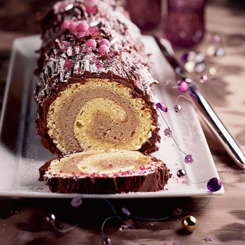 Bûche Choco-Marrons