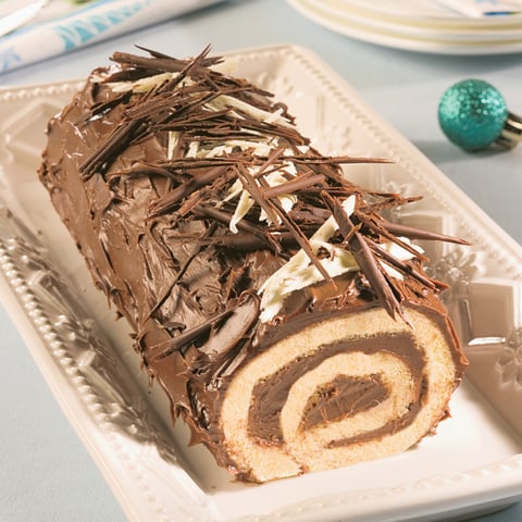 Bûche de Noël Choco-Érable