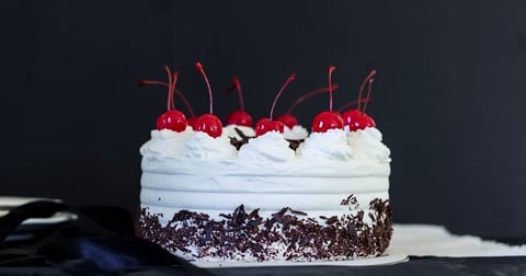 Bûche de Noël Forêt Noire