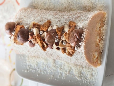Bûche Légère aux Marrons