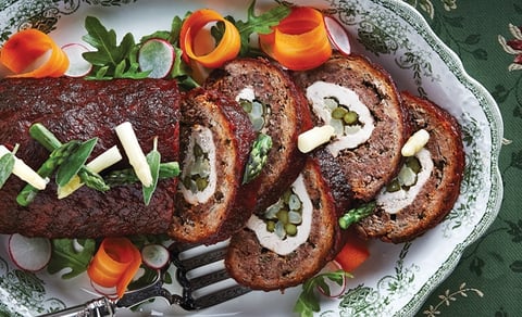 Buche de de Pain de Viande à L'érable