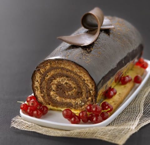 Bûche de Noël très Chocolat