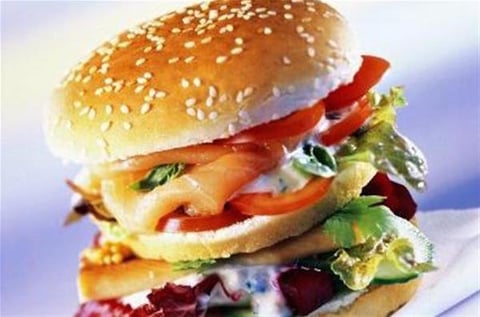 Burger au Saumon
