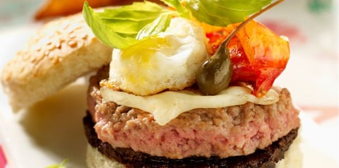 Burger de Veau à L’italienne