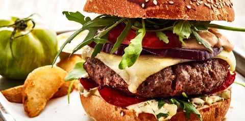 Burger Maison et Potatoes