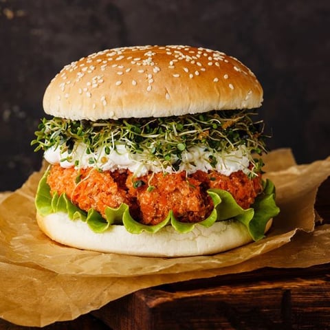 Burger Végétarien au Steak de Carottes