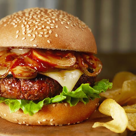 Burgers à la Sauce Bull's Eye