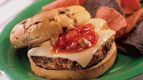 BURGERS DE DINDE À LA MODE DU SUD-OUEST