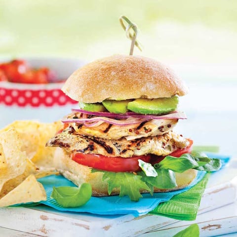 Burgers de Poulet Émincé