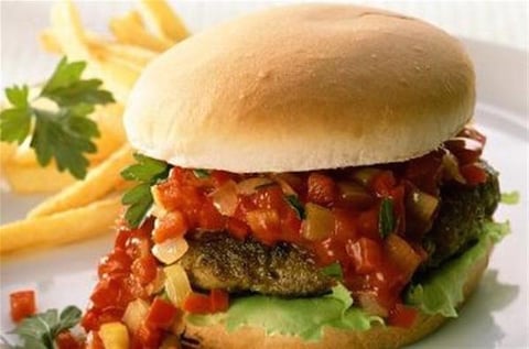 Burgers Pimentés à la Sauce aux Poivrons