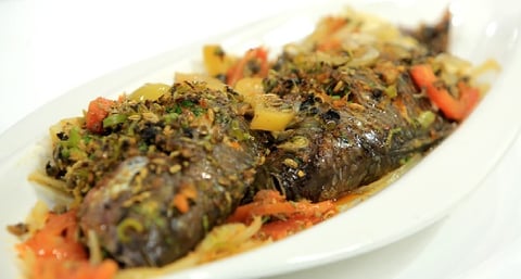 Cabillaud à la Chermoula