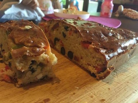 Cake au Chorizo Sans Gluten ni Levure de Carinne