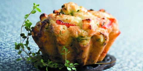 Cake aux Légumes, au Thym et à la Feta
