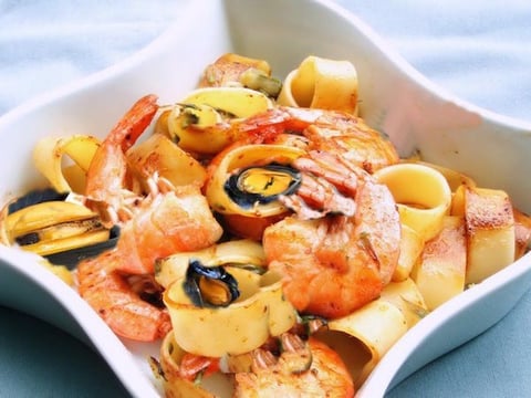 Calamarata aux Fruits de Mer