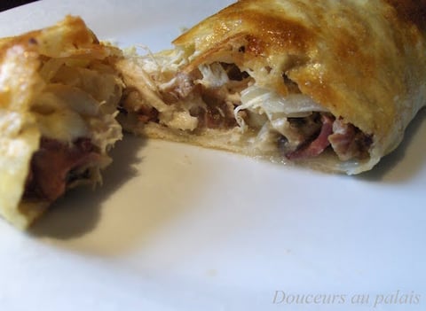 Calzones au Poulet et au Bacon