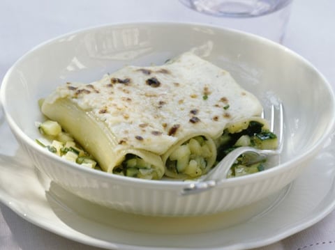 Cannellonis aux Courgettes