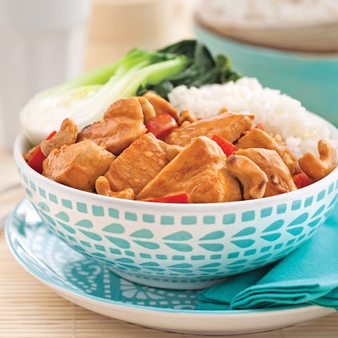 Cari au Poulet et Noix de Cajou