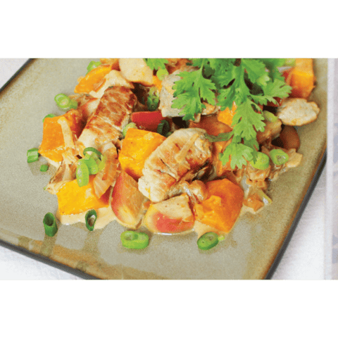 Cari de Porc, Courge et Pommes