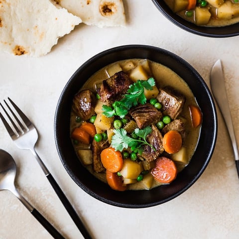 Cari de Veau Crémeux