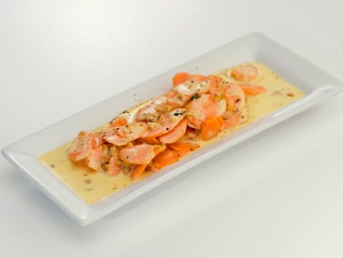 Carottes à la Crème de Noisettes