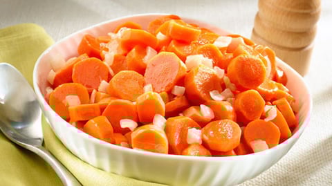 Carottes Glacées au Miel