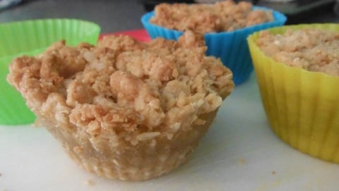 «Carré» aux Pommes dans des Moules à Muffin