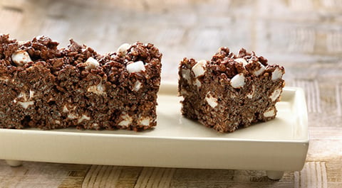 Carrés au Beurre D'arachide Chocolaté