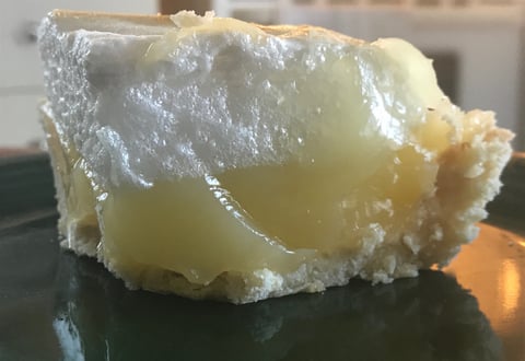 Carrés au Citron et Meringue