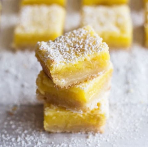 Carrés au Citron
