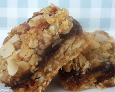 Carrés aux Dattes, Caramel et Café