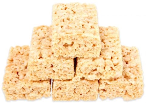 Carrés aux Rice Krispies