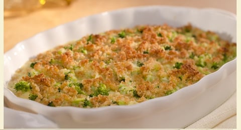 Casserole de Brocoli au Cheddar