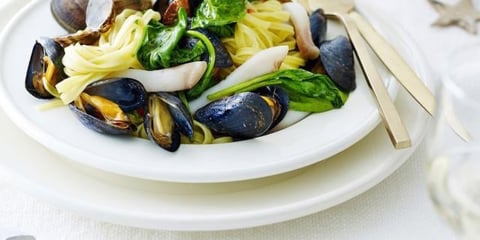 Casserole de Fruits de Mer aux Pâtes Fraîches