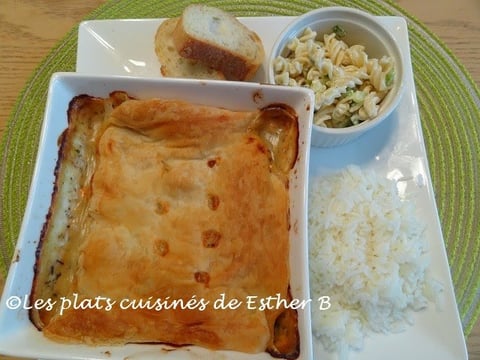 Casserole de Fruits de Mer en Croûte