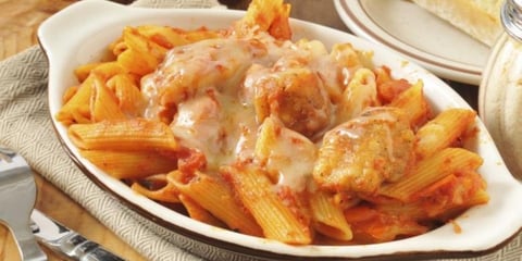 Casserole de Pâtes au Poulet Parmesan