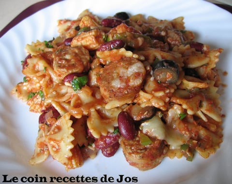 Casserole de Pâtes Tex-Mex