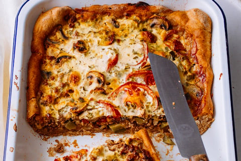 Casserole de Pizza au Bœuf
