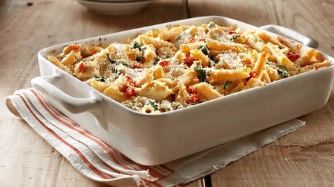 Casserole de Poulet et Pâtes à la Florentine