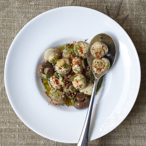 Champignons à la Grecque