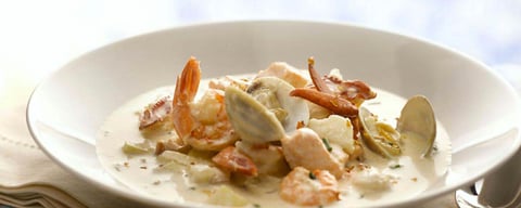 Chaudrée de Fruits de Mer du Fairmont