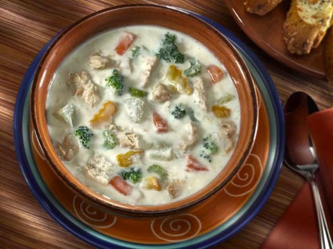 Chaudrée de Saumon et de Légumes